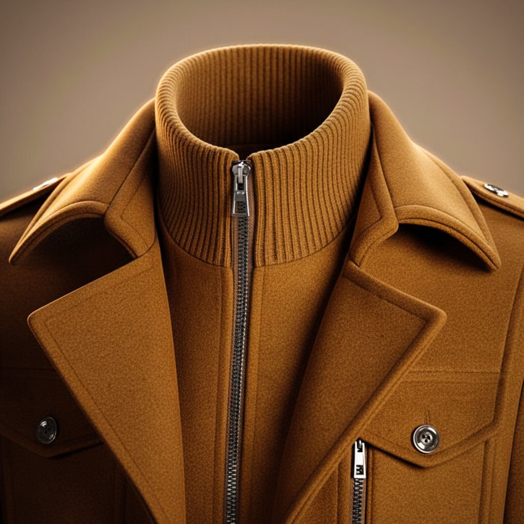 Theo | Elegant Virgin Wool Overcoat
