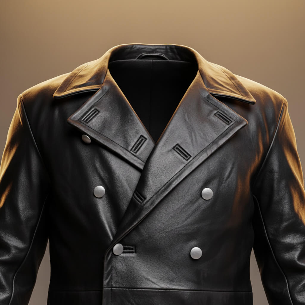 Julian | Luxe Leather Overcoat