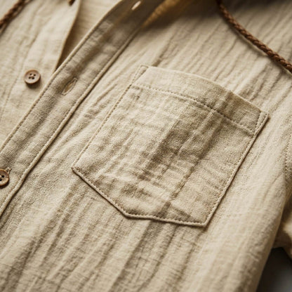 Everett | Cotton Linen Hooded Jacket