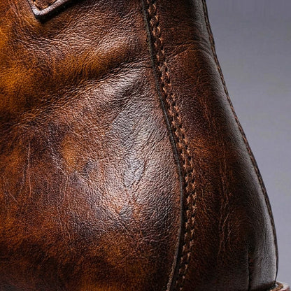 Julian | Retro Leather Ankle Boots