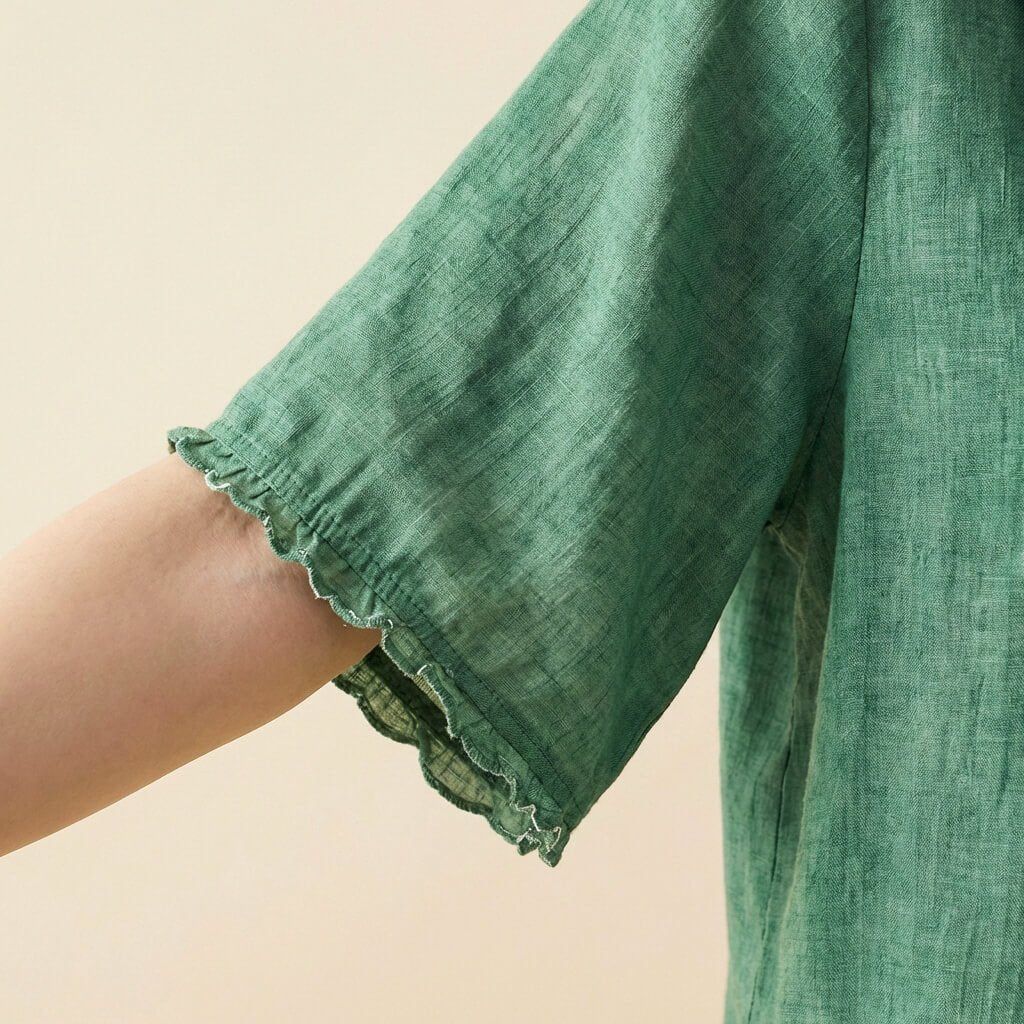 Vivienne | Elegant Cotton-Linen Blouse