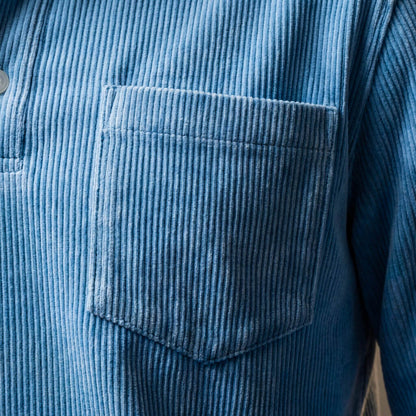 Julian | Luxe Corduroy Long Sleeve Polo