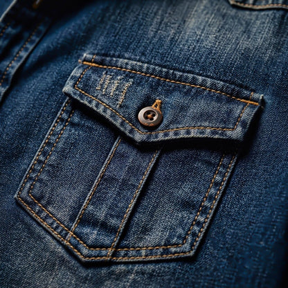 Emmett | Organic Denim Shirt