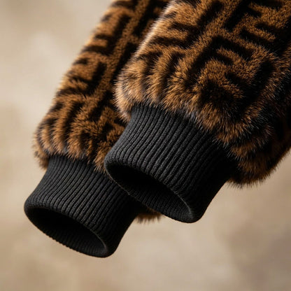 Vivienne | Luxe Hooded Fur Jacket