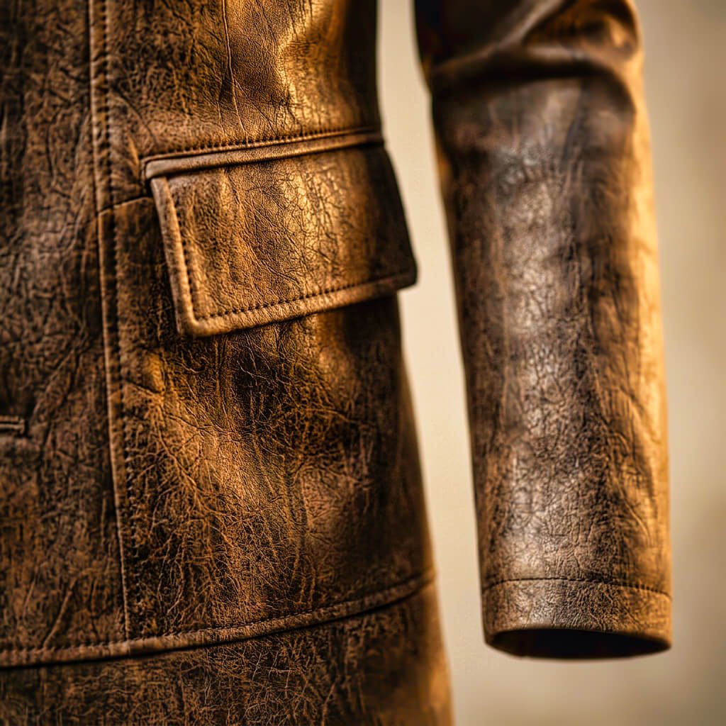 Freya | Luxe Leather Blazer