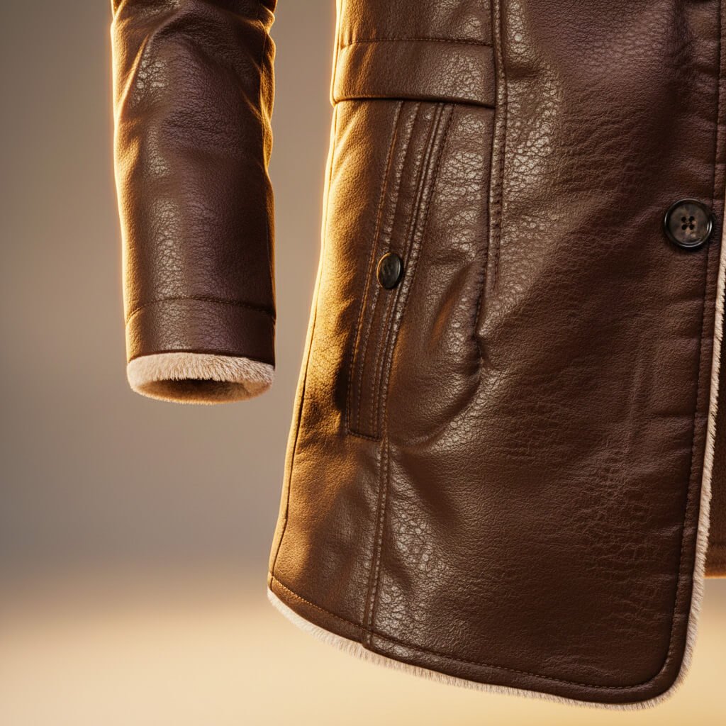 Sebastian | Luxe Leather Overcoat
