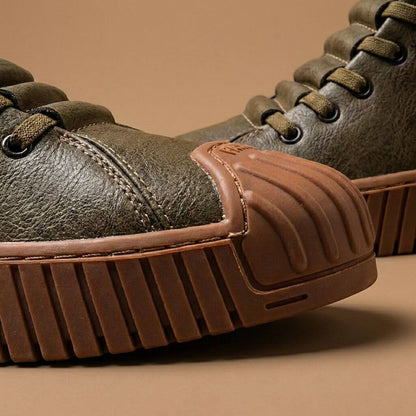 Julian | Luxe High-Top Leather Sneakers