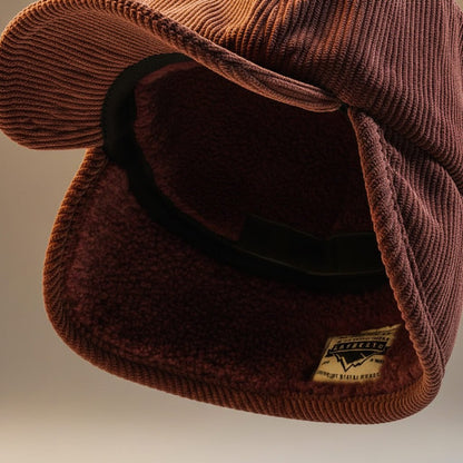 Juliette | Luxe Corduroy Earflap Cap