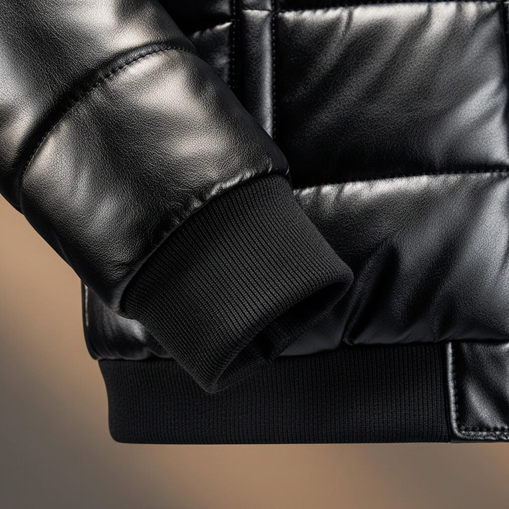 Hugo | Luxe Quilted Leather Jacket
