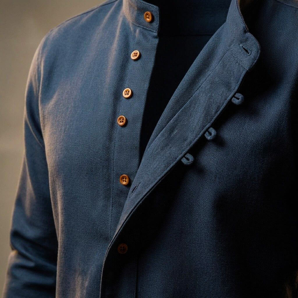 Felix | Contemporary Japanese Cotton Linen Shirt