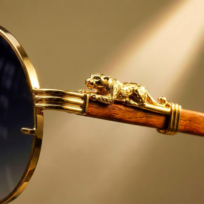 Freya | Vintage-Inspired Wooden Sunglasses