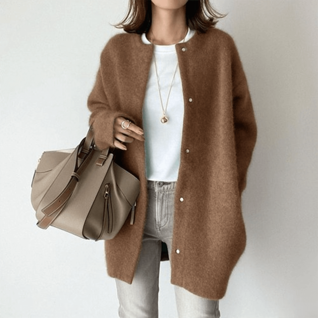 Greta | Classic Knit Cardigan