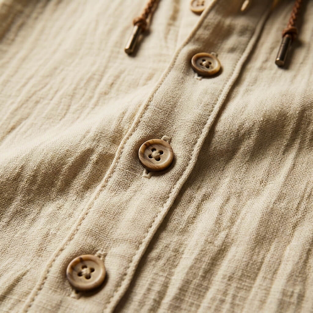 Everett | Cotton Linen Hooded Jacket