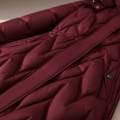 Freya | Quilted Hooded Coat