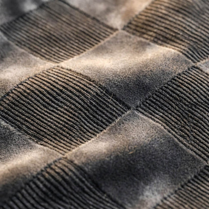 Emmett | Luxurious Checkered Corduroy Sweatpants