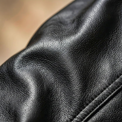 Oscar | Luxe Leather Biker Jacket