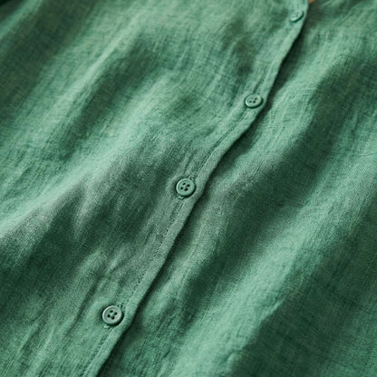 Vivienne | Elegant Cotton-Linen Blouse