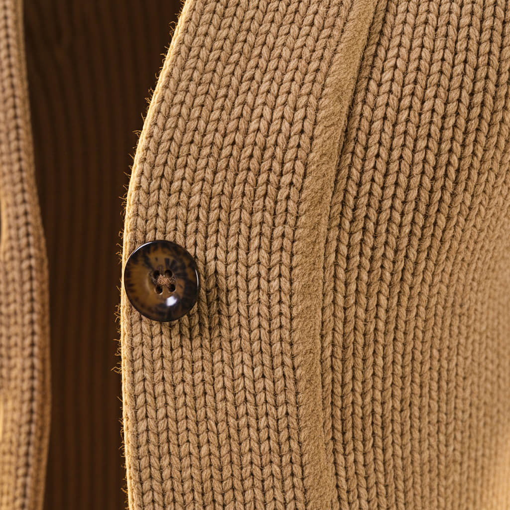 Julian | Virgin Wool Knit Cardigan