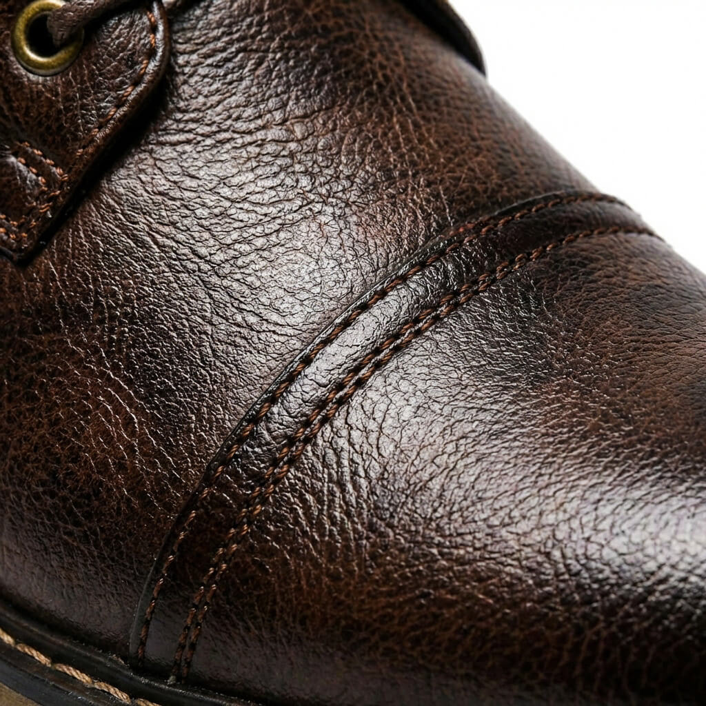 Jasper | Two-Tone Leather Boots