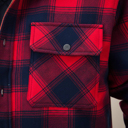 Jasper | Tailored Hooded Plaid Jacket