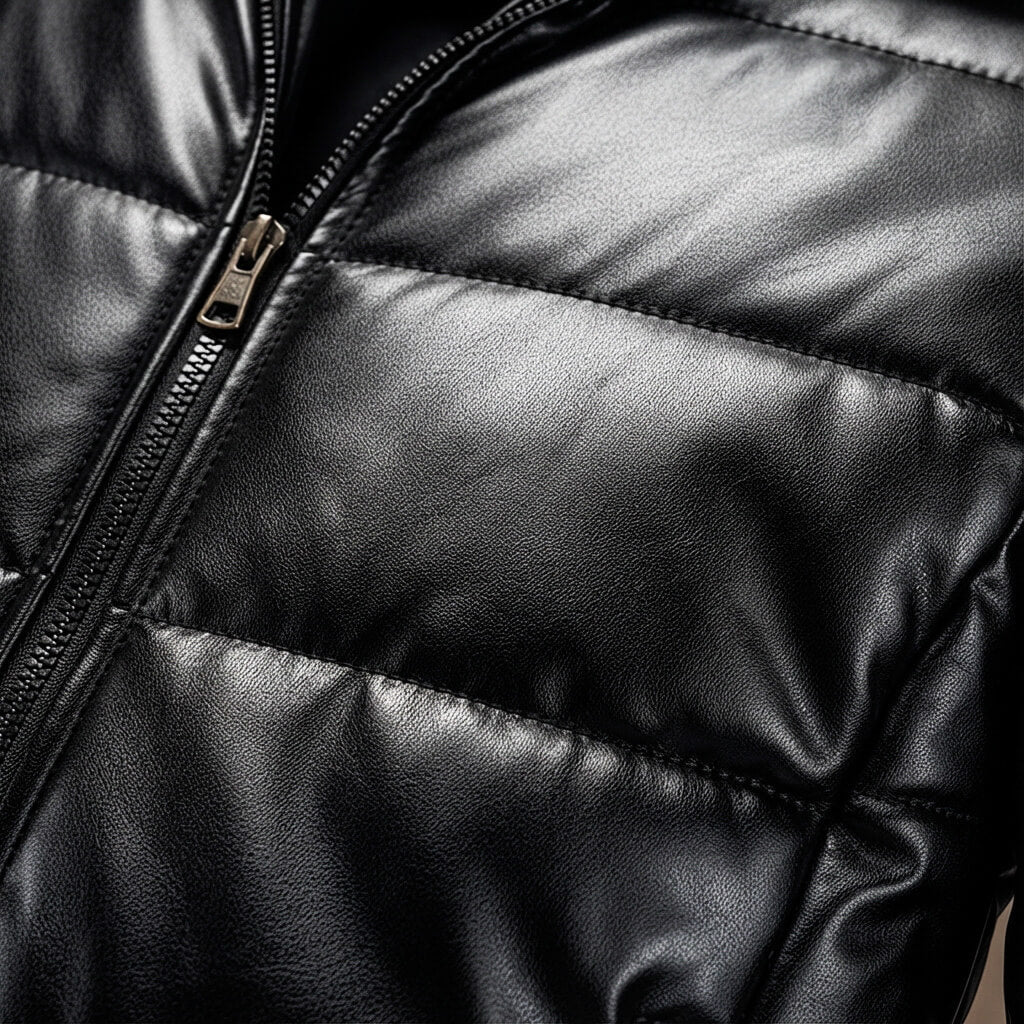 Hugo | Luxe Quilted Leather Jacket