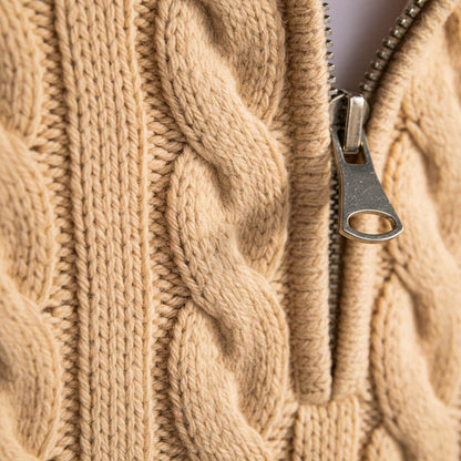 Everett | Luxe Cable Knit Sweater