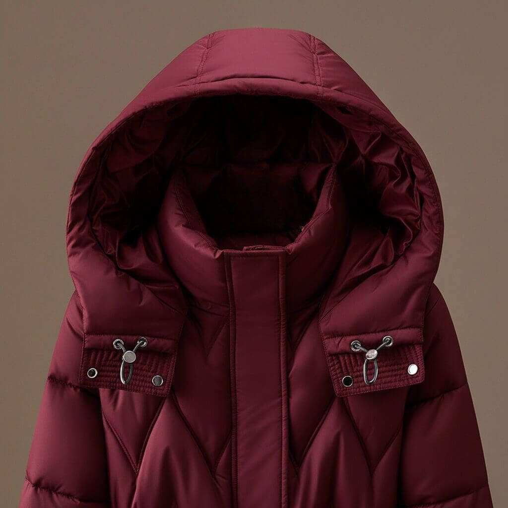 Freya | Quilted Hooded Coat