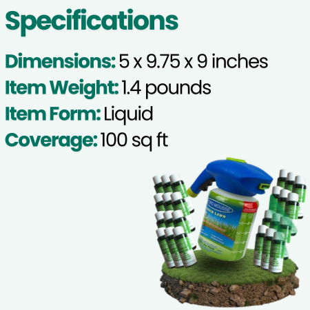 LawnRevive | Liquid Hydro Mousse Grass Seed Spray