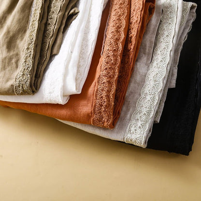 Freya | Elegant Cotton-Linen Trousers