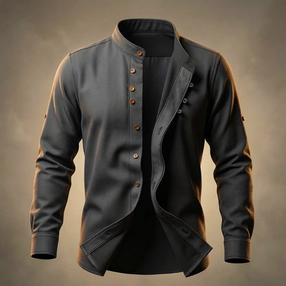Felix | Contemporary Japanese Cotton Linen Shirt
