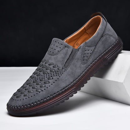 Isaac | Luxe Faux Leather Loafers