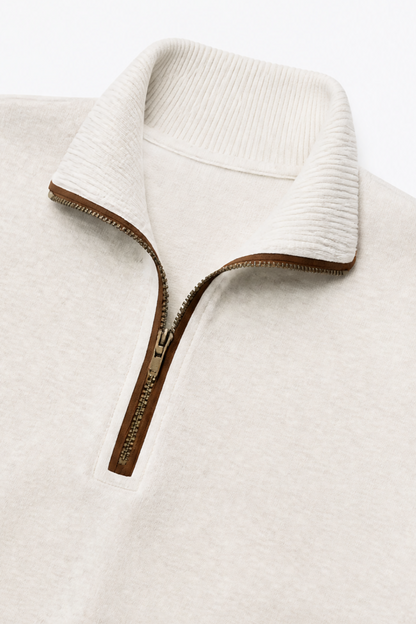 Elena | Half-Zip Wide-Leg Track Set