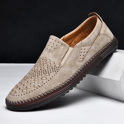 Isaac | Luxe Faux Leather Loafers