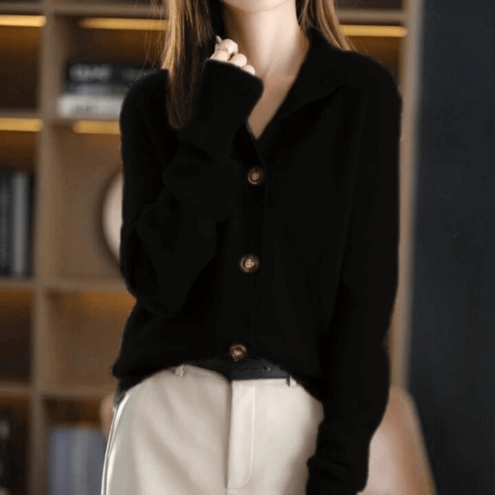 Ingrid | Chic Milan Button Cardigan