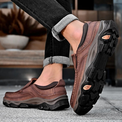 Octavia | Chic Faux Leather Loafers