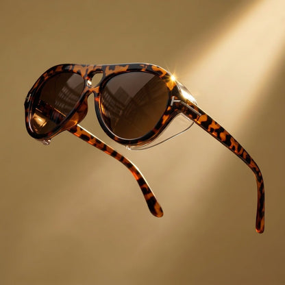 Freya | Oversized Aviator Sunglasses