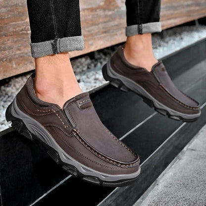 Octavia | Chic Faux Leather Loafers