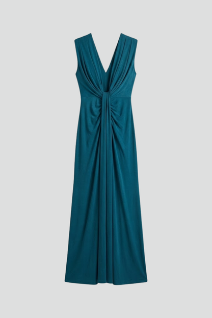 Isla | Elongated Shape Maxi Dress