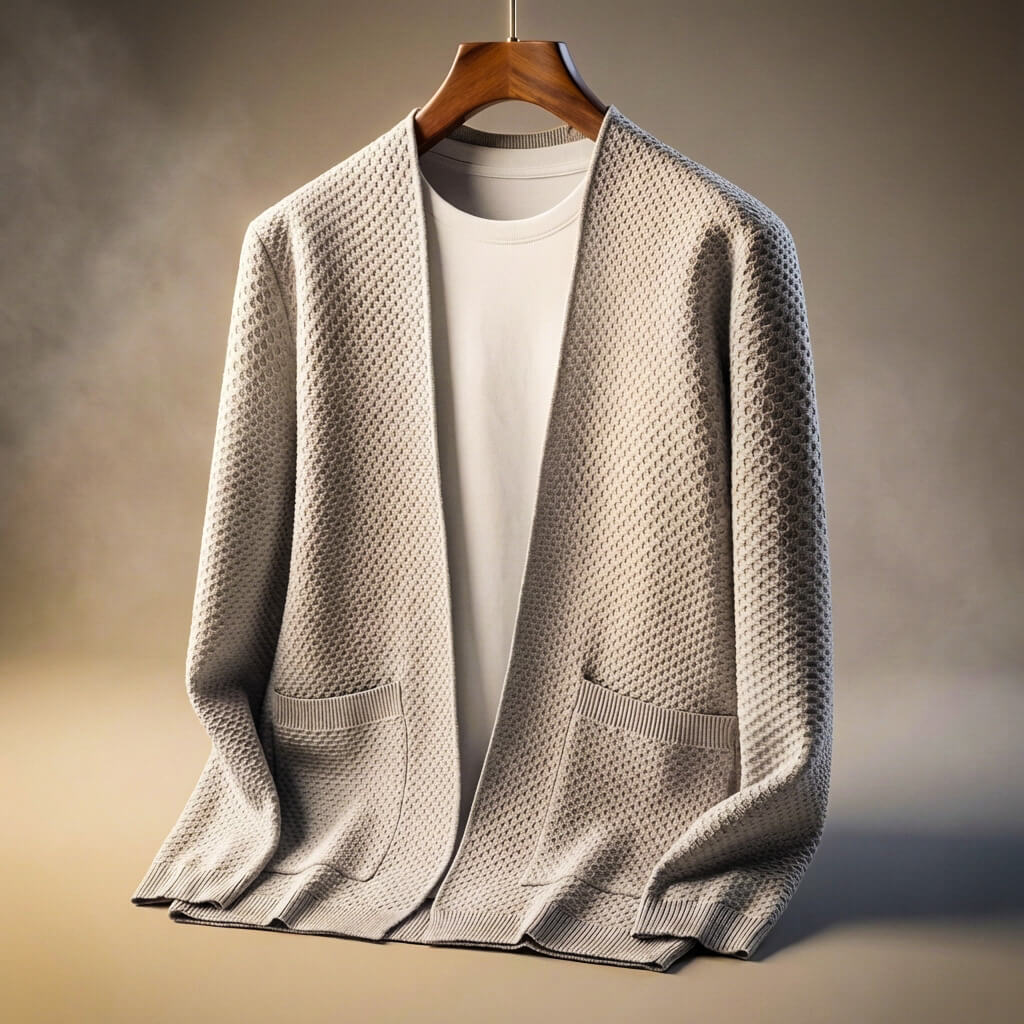 Everett | Honeycomb Knit Cardigan