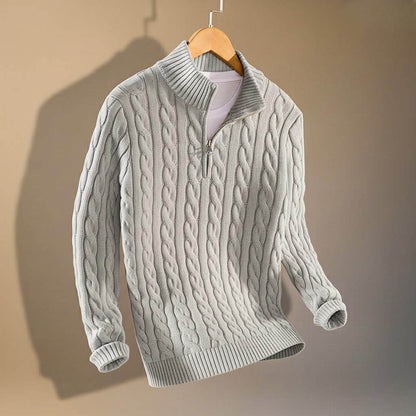 Everett | Luxe Cable Knit Sweater