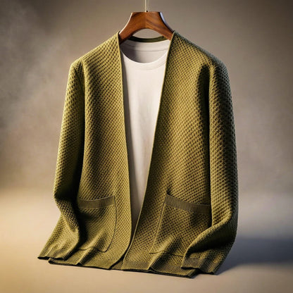 Everett | Honeycomb Knit Cardigan