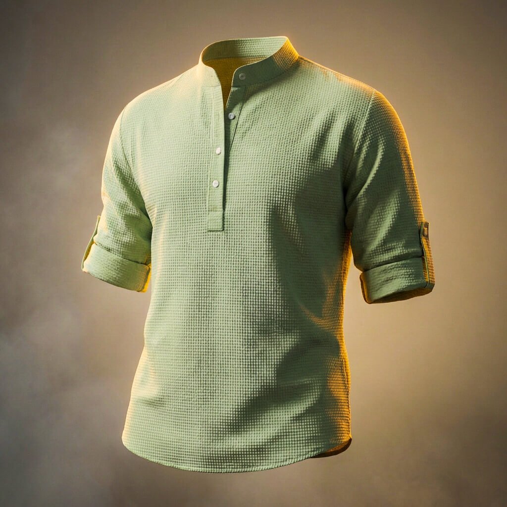 Felix | Textured Long Sleeve T-Shirt