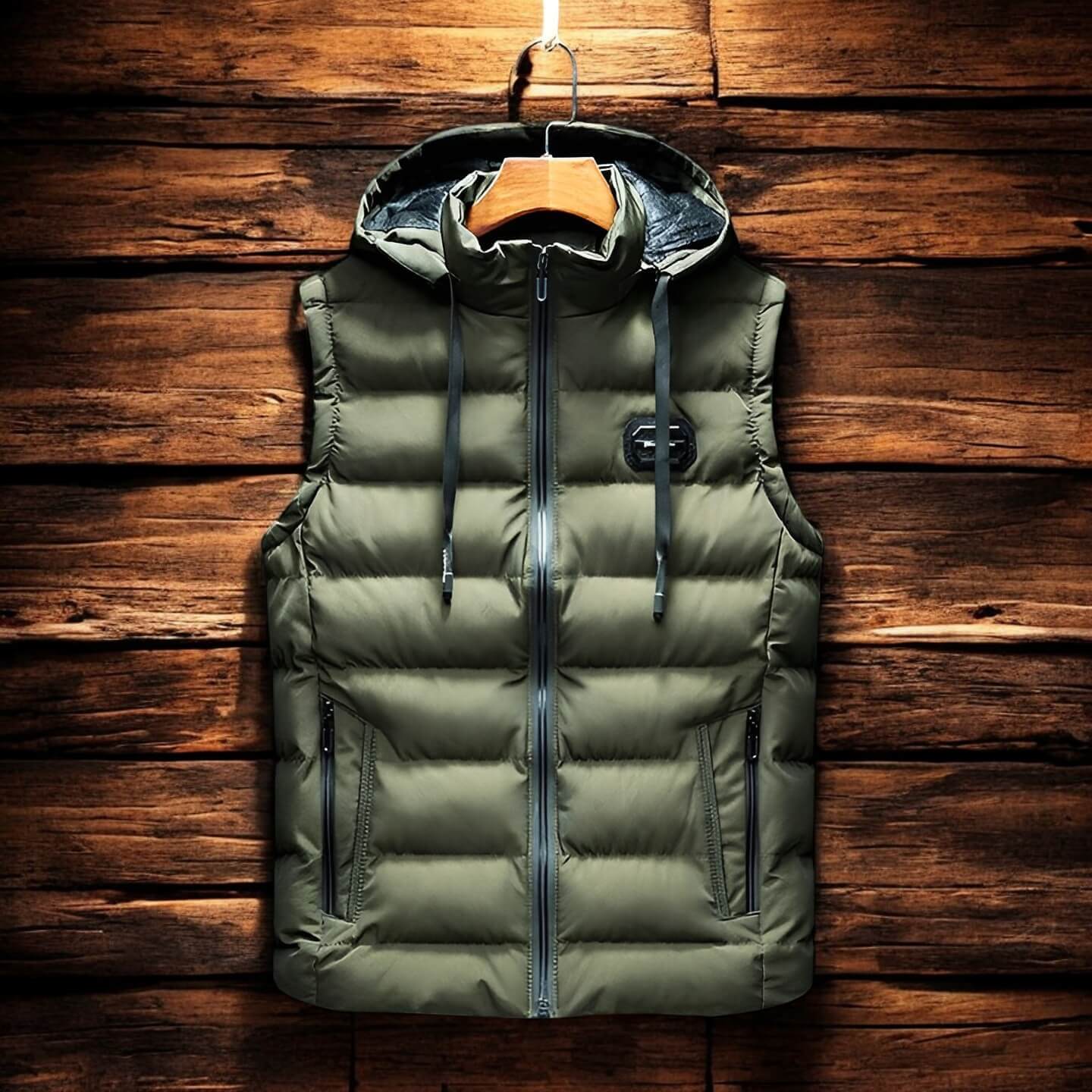 Everett | Luxe Hooded Vest