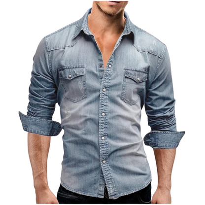 Callum | Contemporary Denim Shirt
