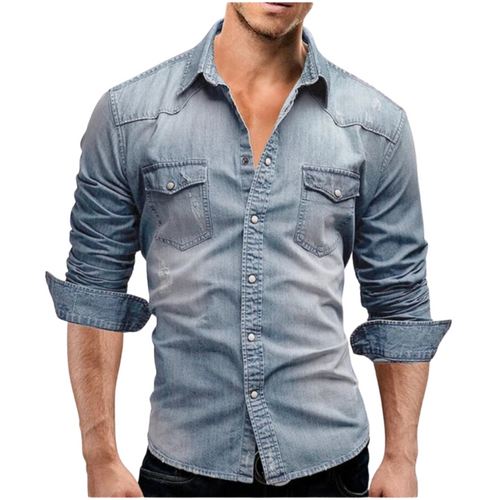 Callum | Contemporary Denim Shirt