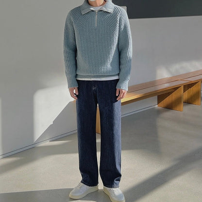 Silas | Luxe Quarter-Zip Pullover