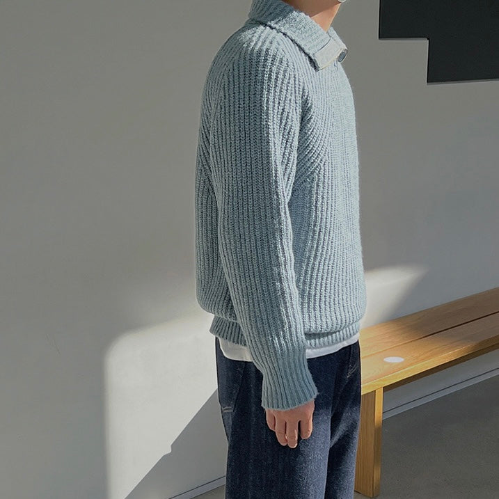 Silas | Luxe Quarter-Zip Pullover