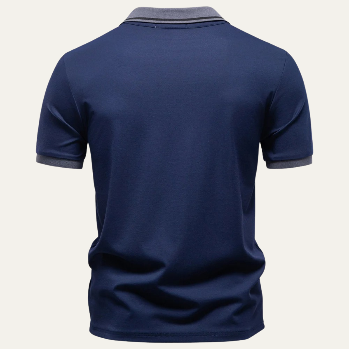 Luca | Luxe Contrast Collar Polo Shirt
