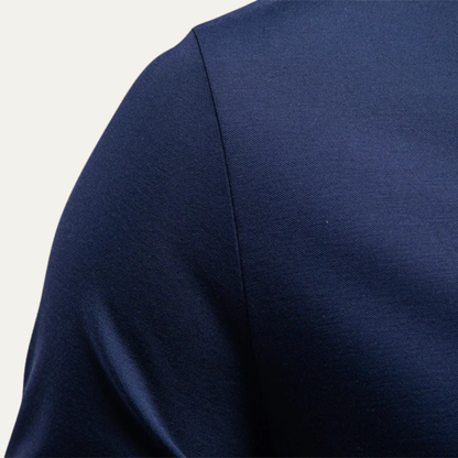 Luca | Luxe Contrast Collar Polo Shirt