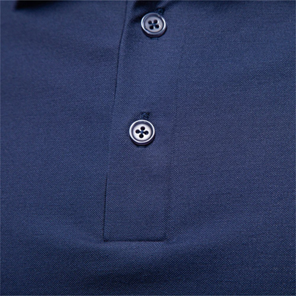 Luca | Luxe Contrast Collar Polo Shirt